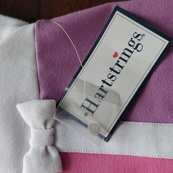 Hartstrings Dress Girls 2T A-line Ponte Knit Color Block Multicolor Pink Purple - Picture 5 of 10